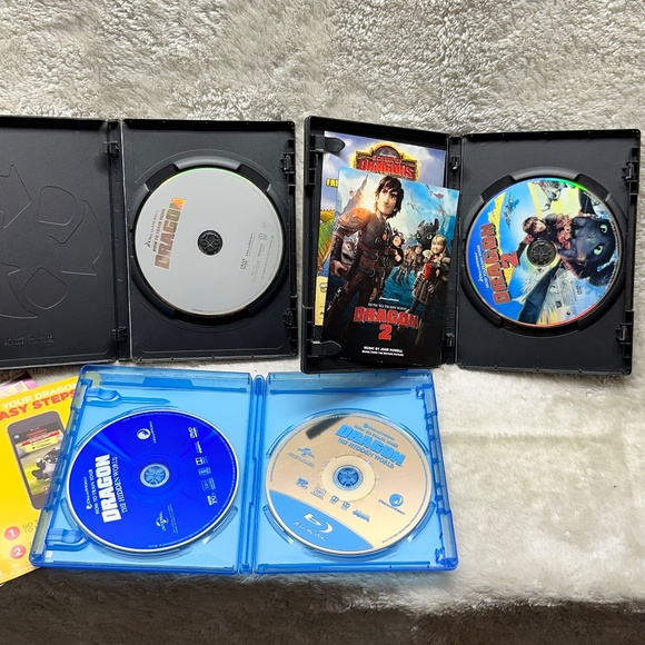 How to Train Your Dragon Trilogy Collection With The Hidden World in Blu-Ray - Picture 8 of 8